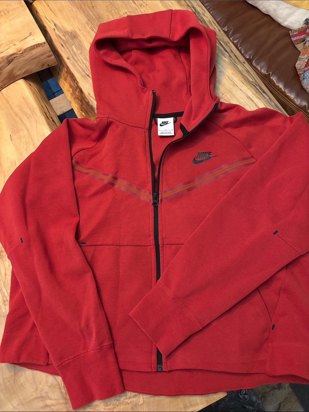 Nike Burnet Orange- L Men’s Full-Zip Hoodie Jacket